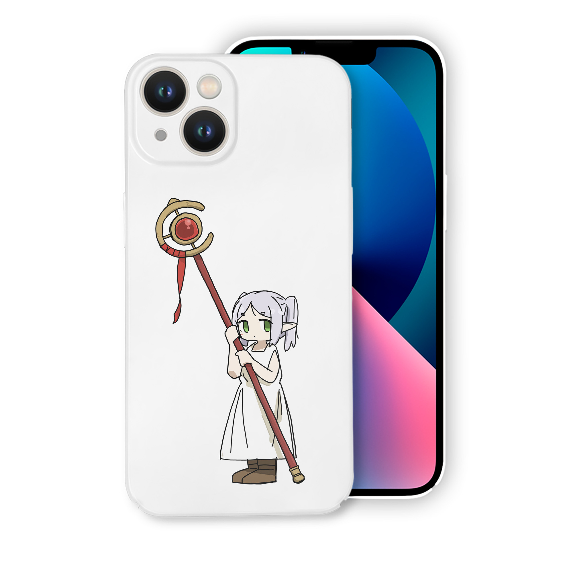 （画像用） 葬送のフリーレン Frieren 【iPhone 14シリーズ対応】ハードケース